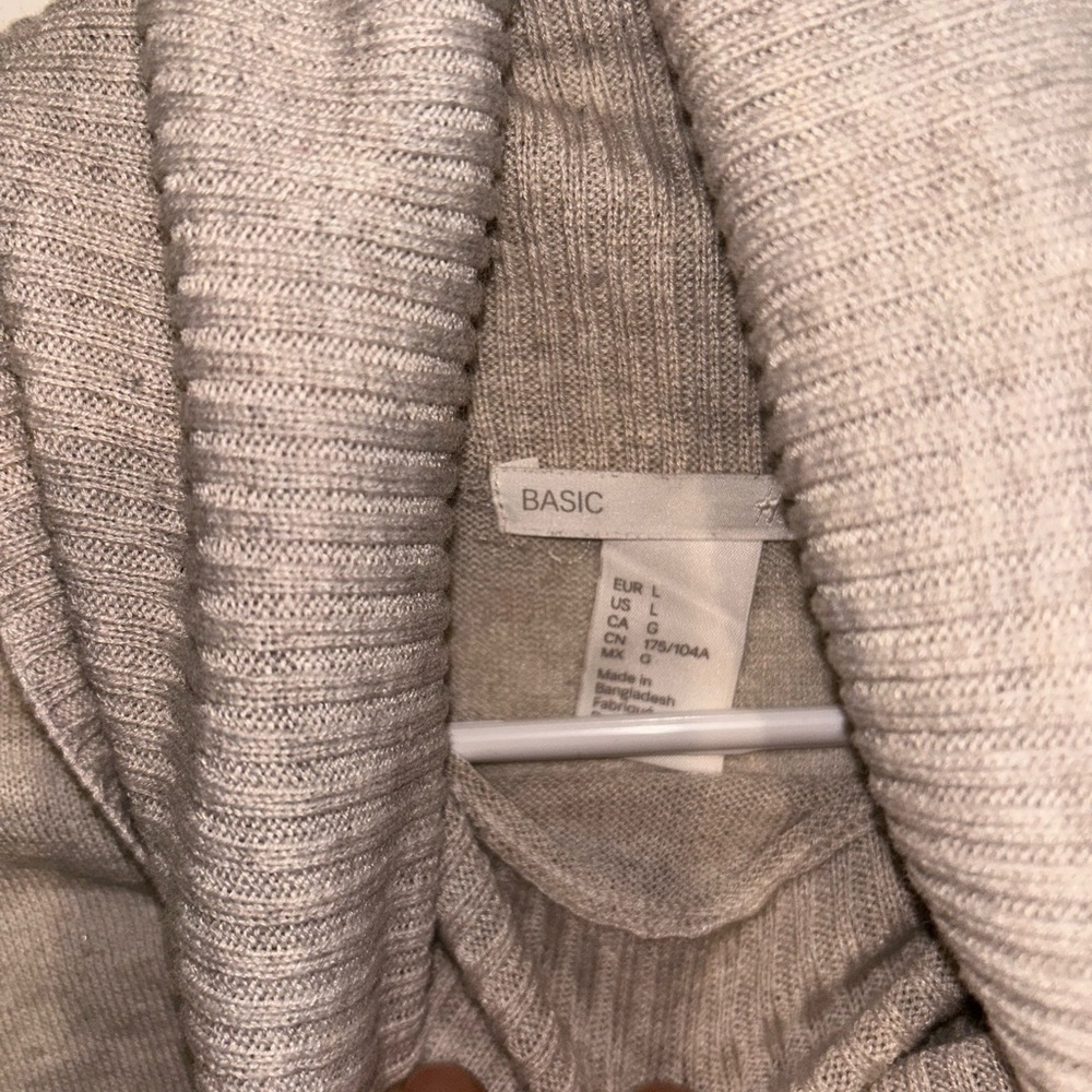 2 H&M Basics Turtleneck Tunic Dresses - image 3